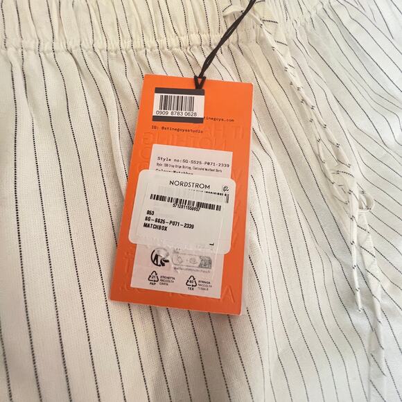 Stina Goya Elasticated Waistband Shorts With Matchbox Detail Size L - Picture 6 of 10